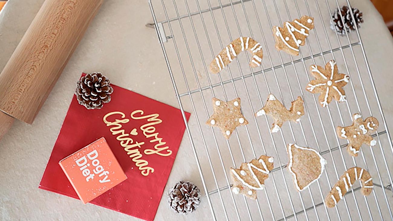 Biscotti di natale per cani